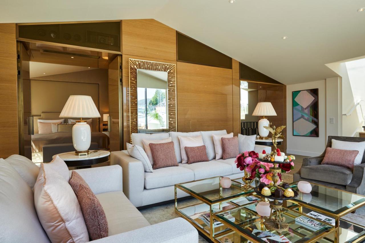 호텔 자허 잘츠부르크 외부 사진 The interior of the suite