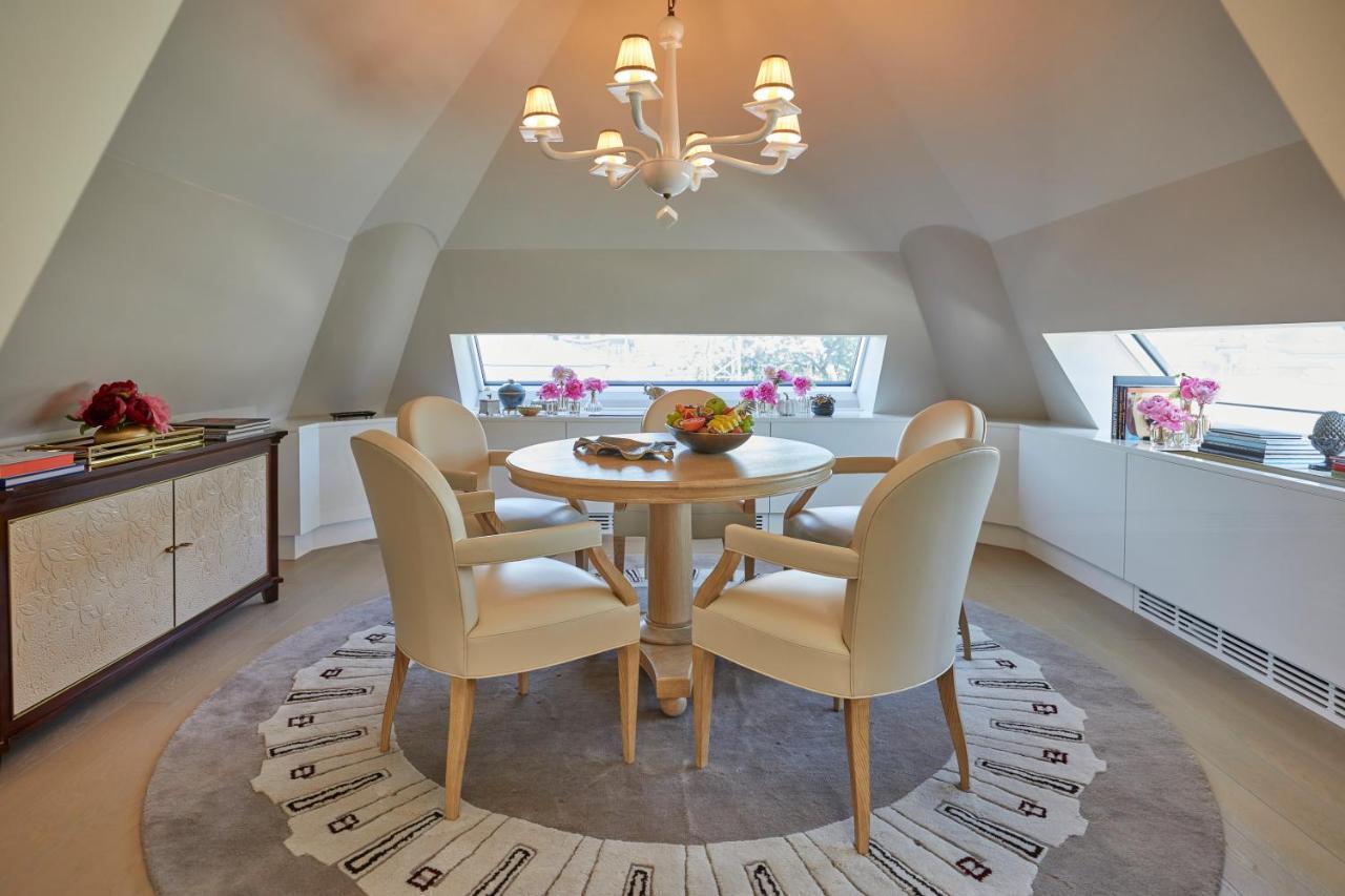 호텔 자허 잘츠부르크 외부 사진 The dining room