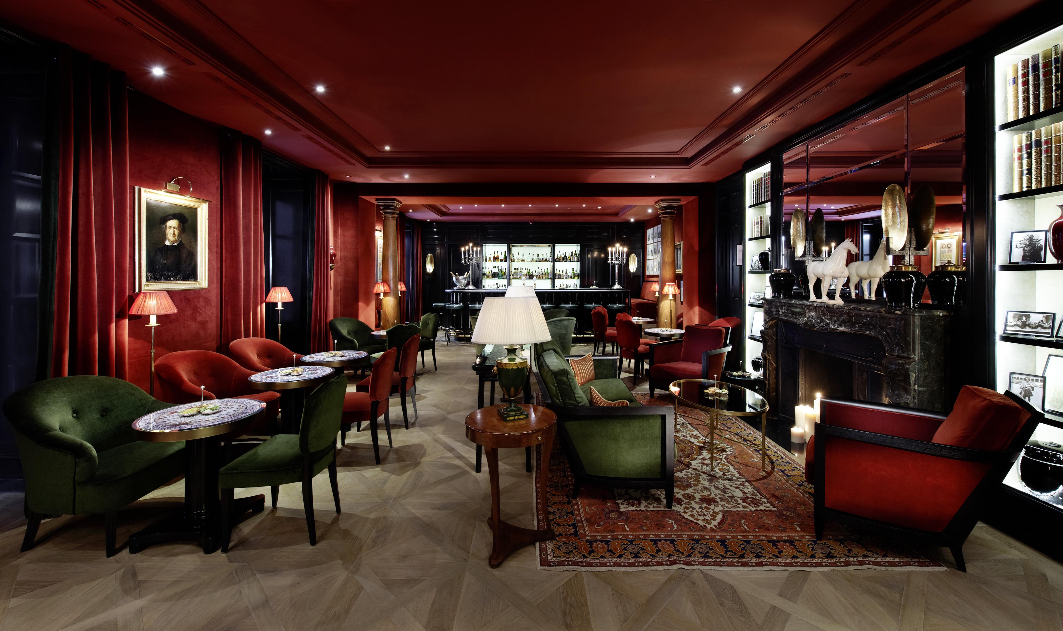 호텔 자허 잘츠부르크 레스토랑 사진 The bar at the Mandarin Oriental, Paris