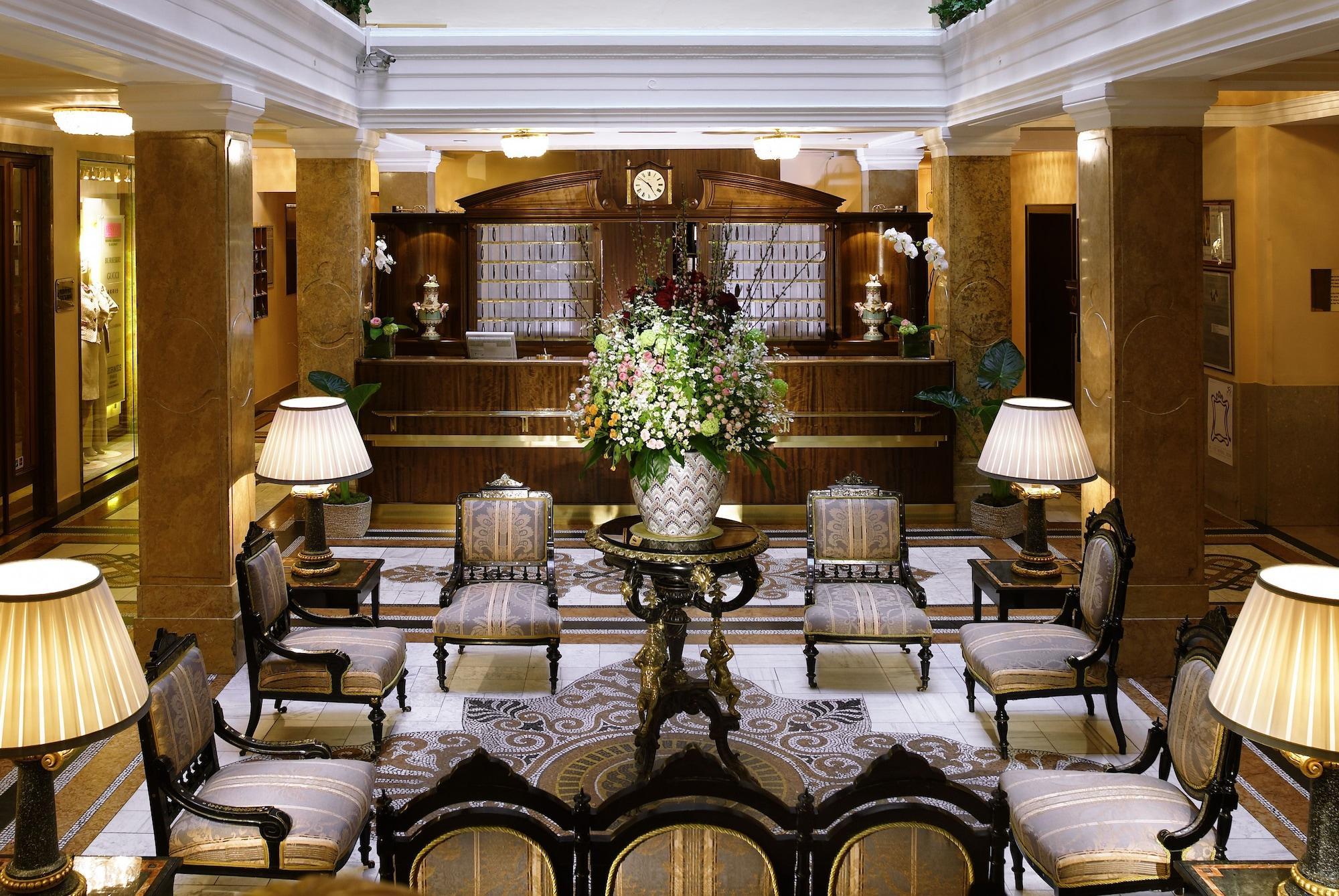호텔 자허 잘츠부르크 내부 사진 The lobby of the hotel
