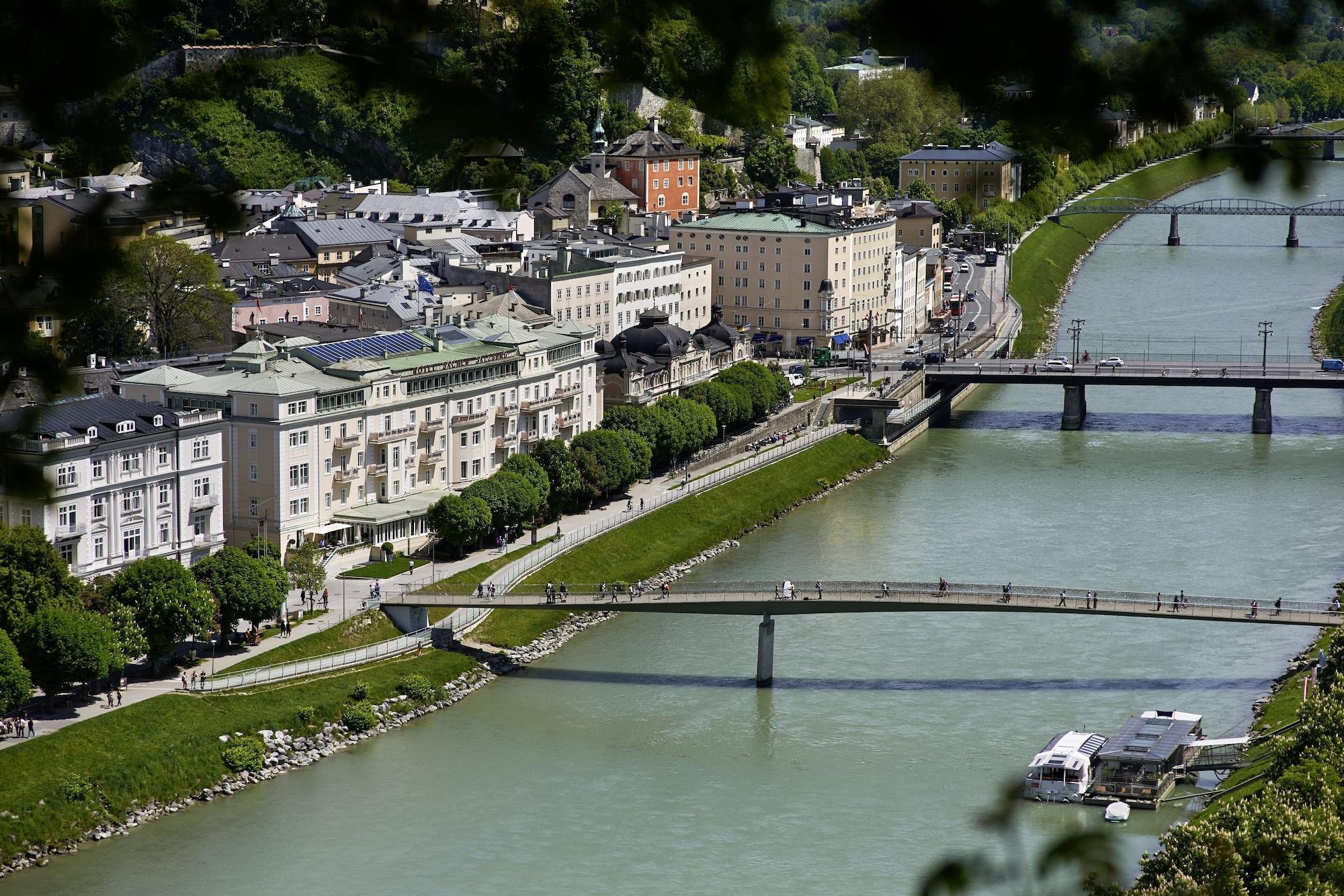 호텔 자허 잘츠부르크 외부 사진 The Salzach in Salzburg