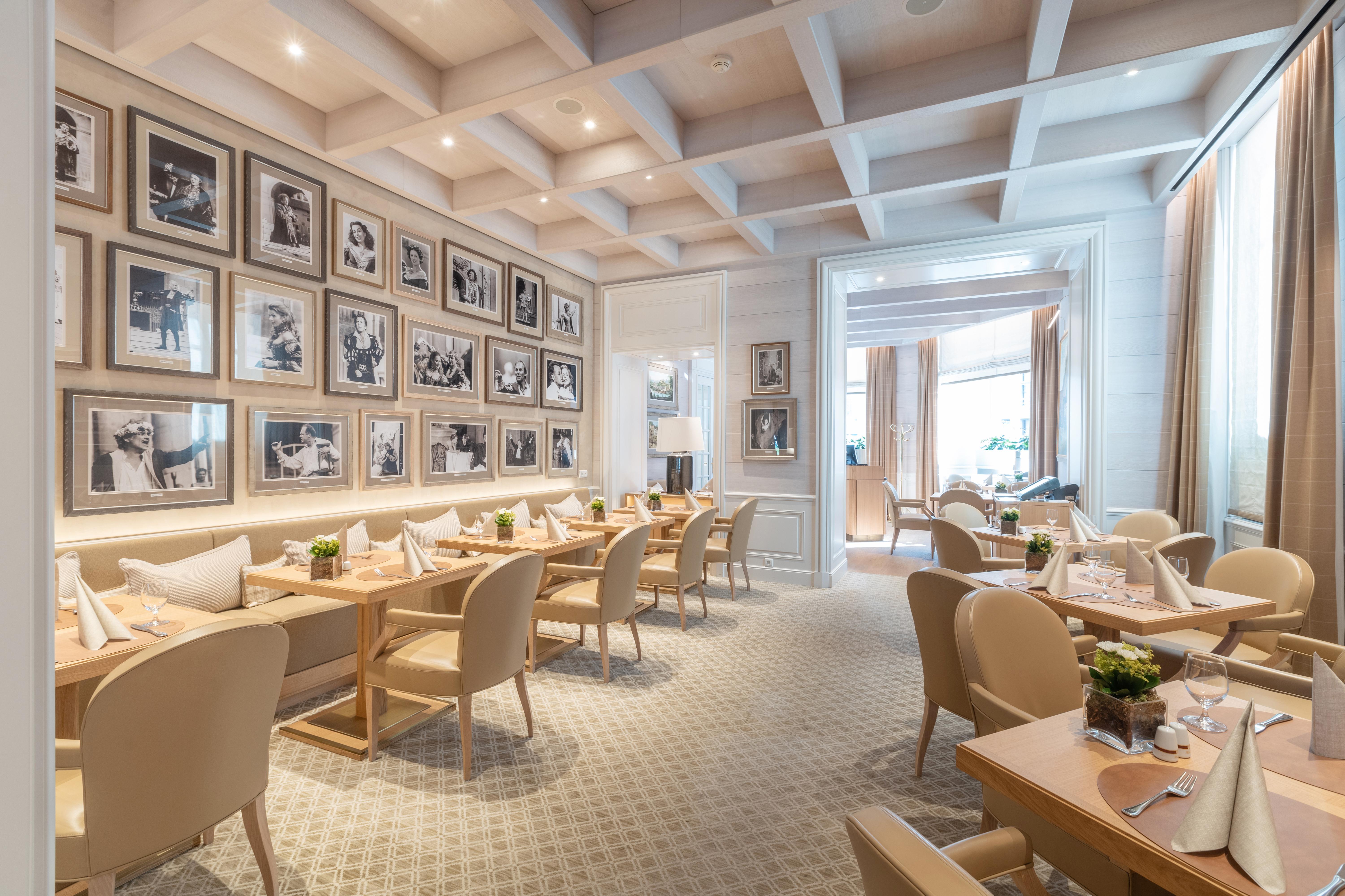 호텔 자허 잘츠부르크 외부 사진 The restaurant