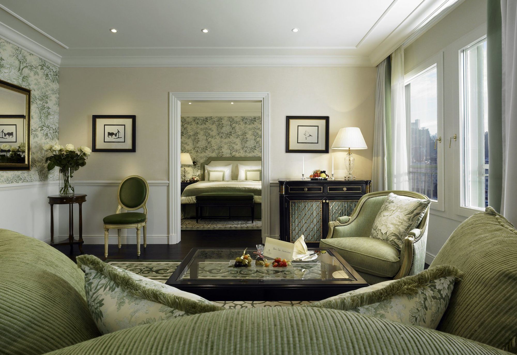 호텔 자허 잘츠부르크 객실 사진 A suite at The Peninsula