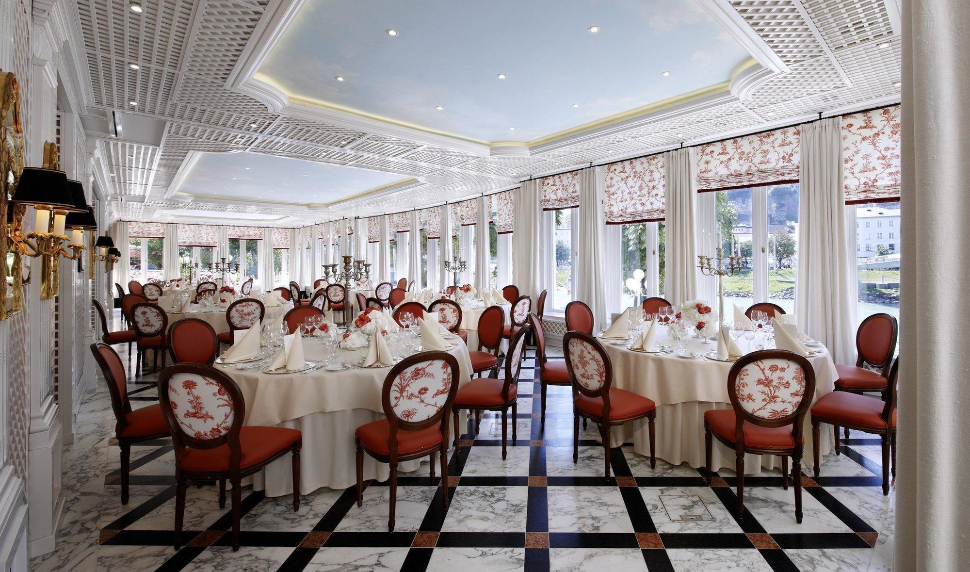 호텔 자허 잘츠부르크 레스토랑 사진 The restaurant