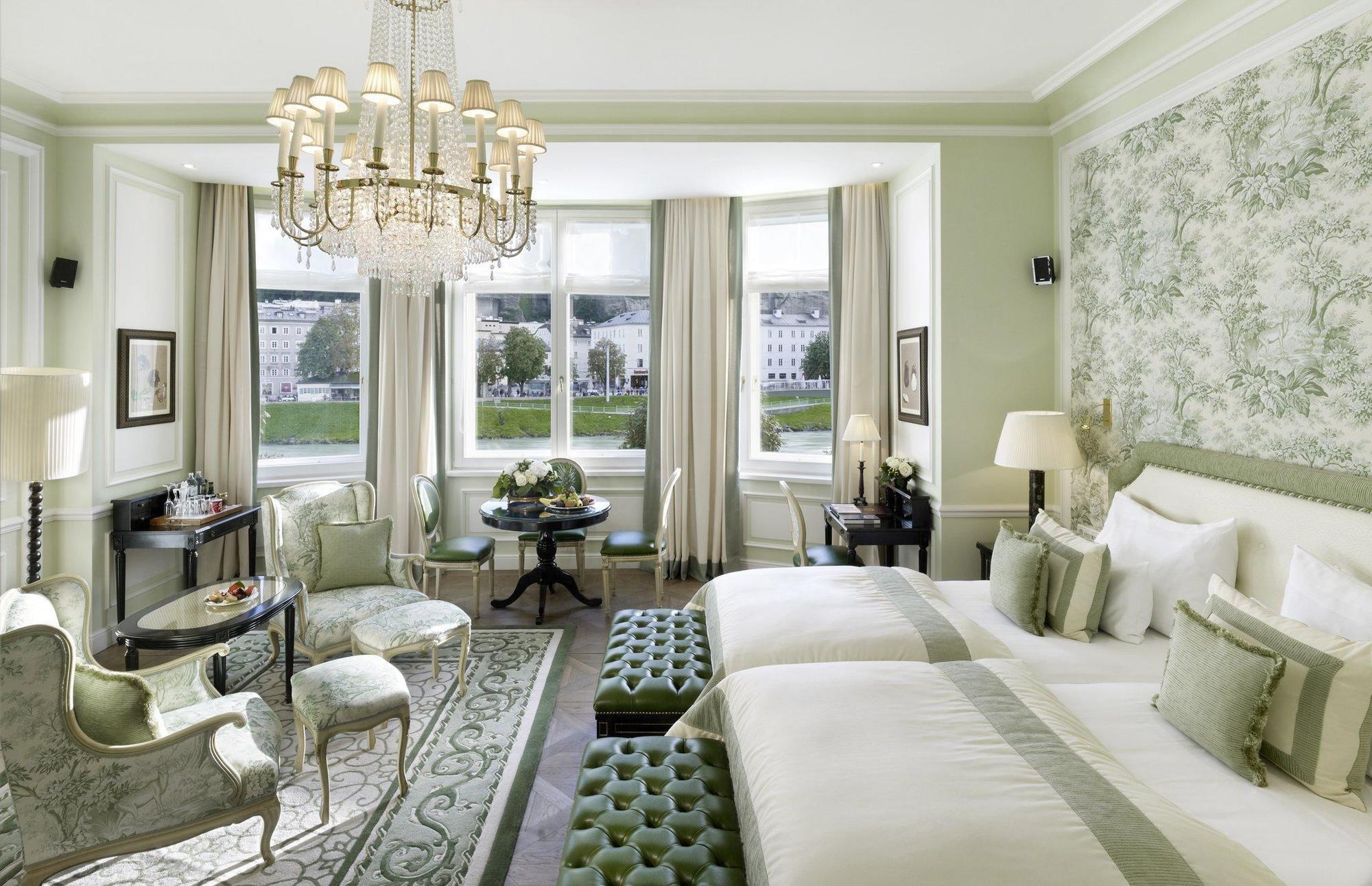 호텔 자허 잘츠부르크 객실 사진 A suite at the hotel